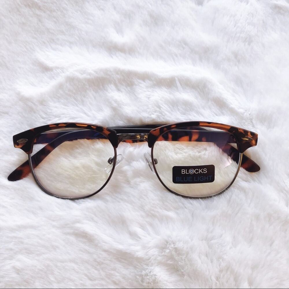Finn Tortoise Brown Blue Light Computer Glasses